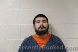 Mugshot of Sergio Andres Rangel booked in Brown County, Minnesota on August 12, 2026