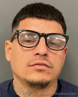 Mugshot of Luis Alberto Campos booked in Clay County, Minnesota on October 25, 2026