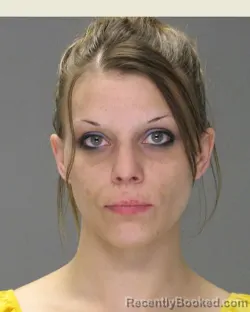 Mugshot of Brandee Lynn Haas booked in Clay County, Minnesota on August 21, 2026