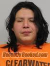 Booking photo from Clearwater County, Minnesota