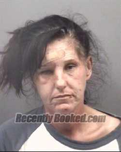 Booking photo from Rowan County, North Carolina