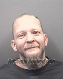 Booking photo from Rowan County, North Carolina
