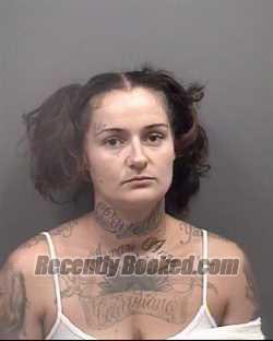 Booking photo from Rowan County, North Carolina