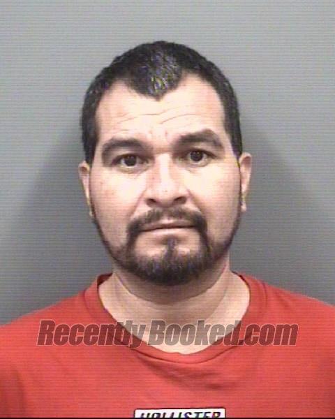 Booking photo from Rowan County, North Carolina