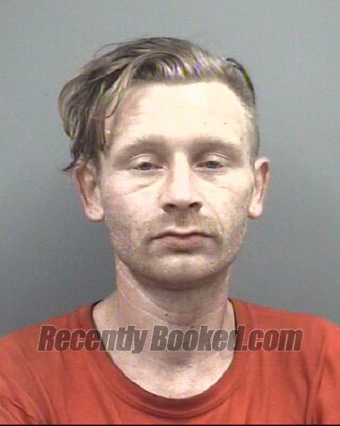 Booking photo from Rowan County, North Carolina