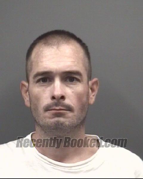 Booking photo from Rowan County, North Carolina