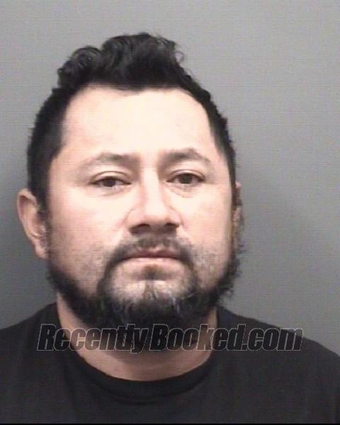Booking photo from Rowan County, North Carolina
