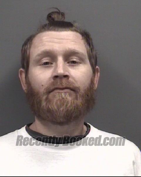 Booking photo from Rowan County, North Carolina