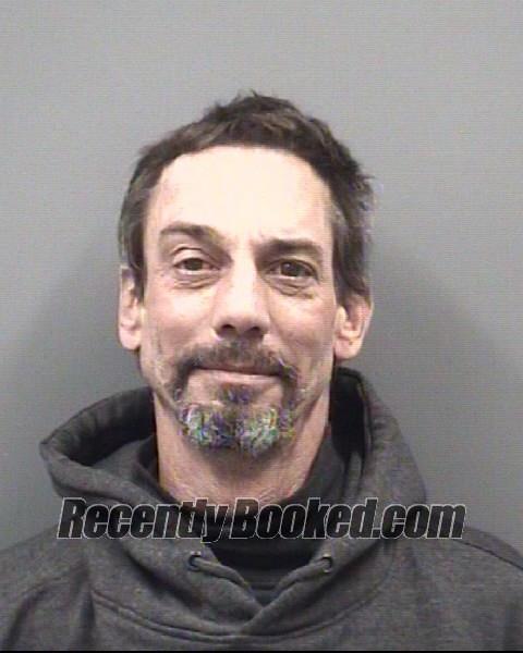 Booking photo from Rowan County, North Carolina