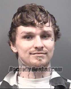 Booking photo from Rowan County, North Carolina