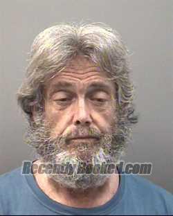 Booking photo from Rowan County, North Carolina