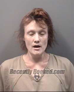 Booking photo from Rowan County, North Carolina