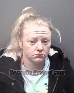 Booking photo from Rowan County, North Carolina