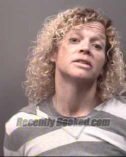 Booking photo from Rowan County, North Carolina