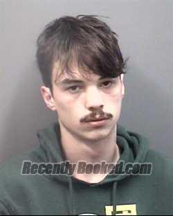 Booking photo from Rowan County, North Carolina