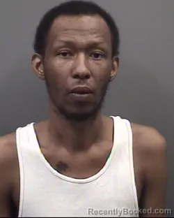 Mugshot of Akeem Lamar Blackwell booked in Rowan County, North Carolina on August 12, 2026