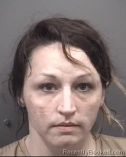 Mugshot of Ashley Nicole Bowden booked in Rowan County, North Carolina on August 7, 2026