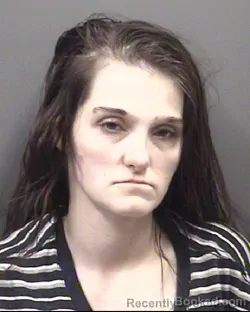 Mugshot of Alicia Annmarie Cross booked in Rowan County, North Carolina on October 18, 2026