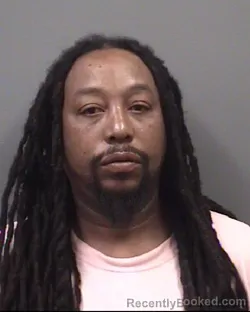 Mugshot of Antwain Sherod Hopkins booked in Rowan County, North Carolina on August 24, 2026