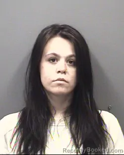 Mugshot of Alexus Leigh Lancaster booked in Rowan County, North Carolina on October 20, 2026