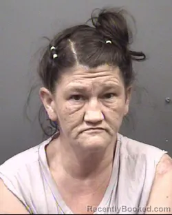 Mugshot of Angelia Lynn Sutphin booked in Rowan County, North Carolina on August 13, 2026