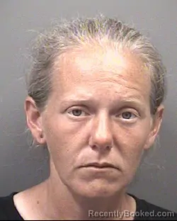 Mugshot of AMBER NICOLE STYERS booked in Rowan County, North Carolina on April 7, 2026