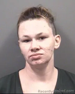 Mugshot of Caitlin Lynn Barringer booked in Rowan County, North Carolina on August 18, 2026