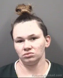 Mugshot of Caitlin Lynn Barringer booked in Rowan County, North Carolina on September 28, 2026