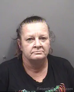 Mugshot of Christina Marie Bates booked in Rowan County, North Carolina on October 1, 2026