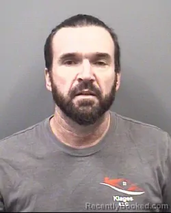 Mugshot of Christopher Lee Carter booked in Rowan County, North Carolina on October 6, 2026