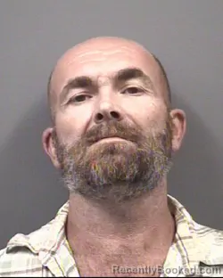 Mugshot of Christopher Wayne Darby booked in Rowan County, North Carolina on August 19, 2026