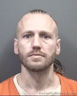 Mugshot of Cory Dustin Holleman booked in Rowan County, North Carolina on August 10, 2026