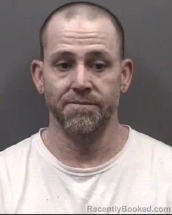 Mugshot of Chad Eugene Linker booked in Rowan County, North Carolina on August 7, 2026