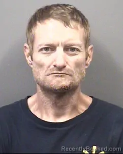 Mugshot of Christopher Lee Musick booked in Rowan County, North Carolina on October 12, 2026