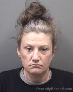 Mugshot of Christie Michelle Myers booked in Rowan County, North Carolina on July 29, 2026