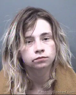 Mugshot of CHLOE XANA WOOD booked in Rowan County, North Carolina on April 16, 2026