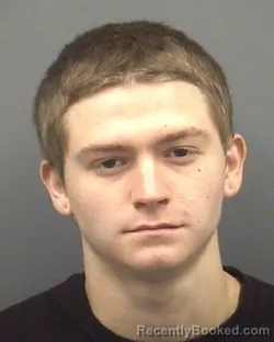 Mugshot of Dylan Brooks Brown booked in Rowan County, North Carolina on October 23, 2026
