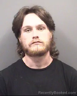 Mugshot of Devyn Nicholas Hardy booked in Rowan County, North Carolina on August 12, 2026