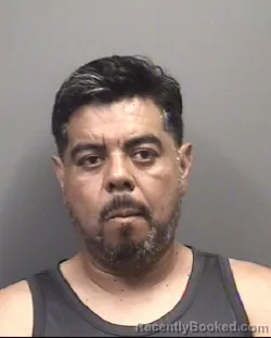 Mugshot of David Wilfred Huete-Cabrera booked in Rowan County, North Carolina on July 31, 2026