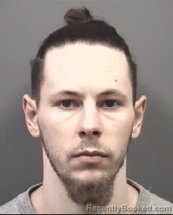 Mugshot of Dylan Andrew Martin booked in Rowan County, North Carolina on August 3, 2026