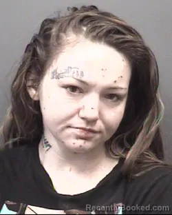 Mugshot of DANIELLE HOPE PENDLETON booked in Rowan County, North Carolina on April 6, 2026