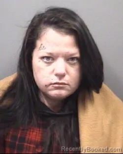 Mugshot of Deanna Nicole Rogers booked in Rowan County, North Carolina on October 6, 2026