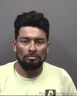 Mugshot of DANIEL SANTOS-ERAZO booked in Rowan County, North Carolina on April 2, 2026