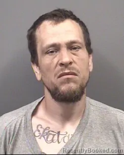 Mugshot of Dean Gary Stout booked in Rowan County, North Carolina on August 6, 2026