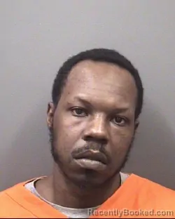 Mugshot of Dontrelle Lamar Woods booked in Rowan County, North Carolina on August 3, 2026