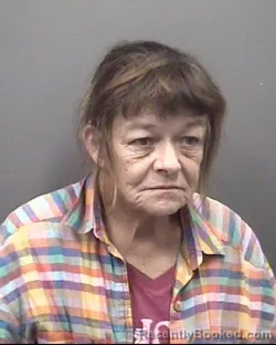 Mugshot of Genann Stroud Etchison booked in Rowan County, North Carolina on October 21, 2026