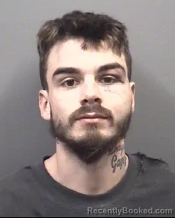 Mugshot of Gage Michael Webb booked in Rowan County, North Carolina on October 10, 2026