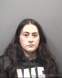 Mugshot of Haley Marie Carter booked in Rowan County, North Carolina on October 6, 2026