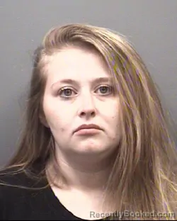 Mugshot of Haley Cheyenne Jenkins booked in Rowan County, North Carolina on August 19, 2026