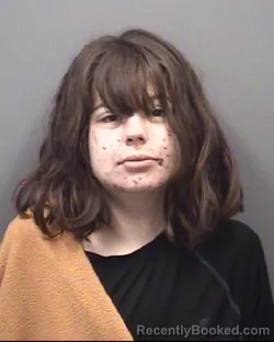 Mugshot of Haylee Mae Sigmon booked in Rowan County, North Carolina on August 6, 2026